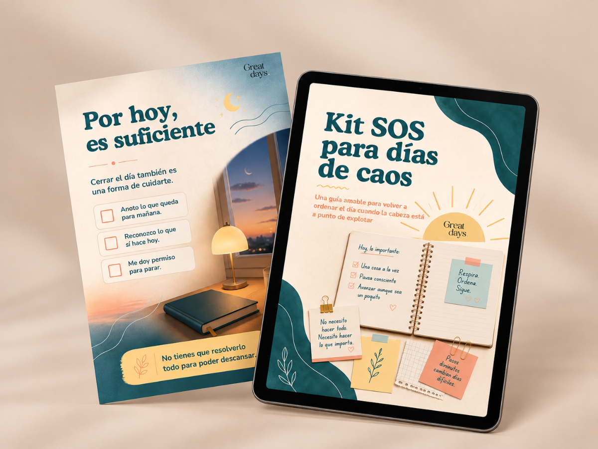 Bono 1: Kit SOS para días de caos